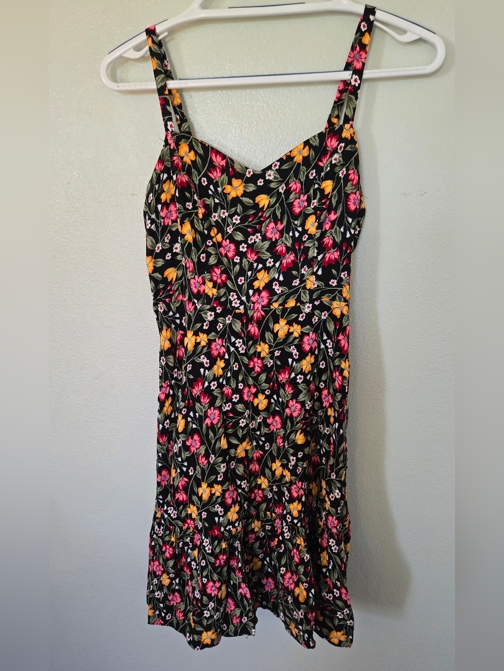 Old Navy | Black Floral Cami Dress Size Small